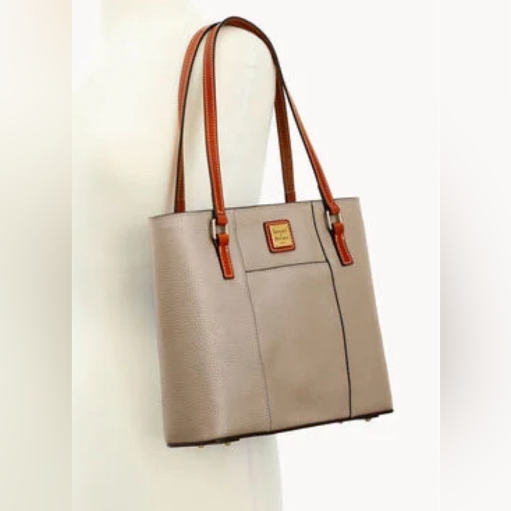 Dooney & Bourke Pebble Grain Small Lexington Tote Purse - Picture 7 of 9